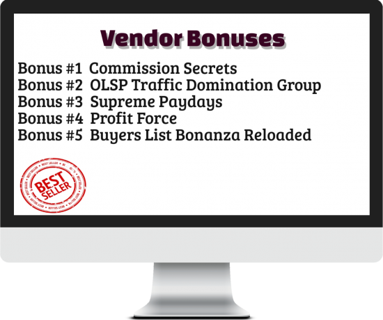 Vendor Bonuses